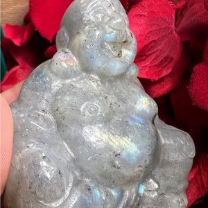Labradorite Buddha